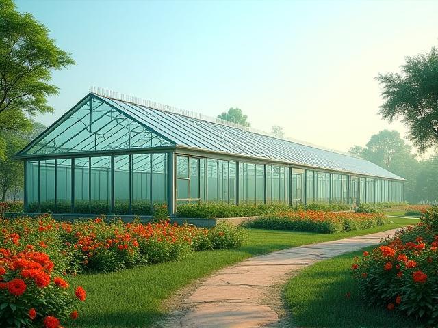 1998 में बेंगलुरु में Gulmohar Florals की पहली ग्रीनहाउस की छवि